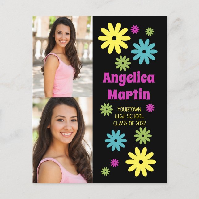 Retro Hippie Flowers 2 Fotobudget Studenten (Framsida)