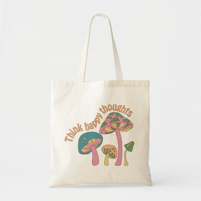 Retro Hippie positiv offert Tygkasse (Framsidan)