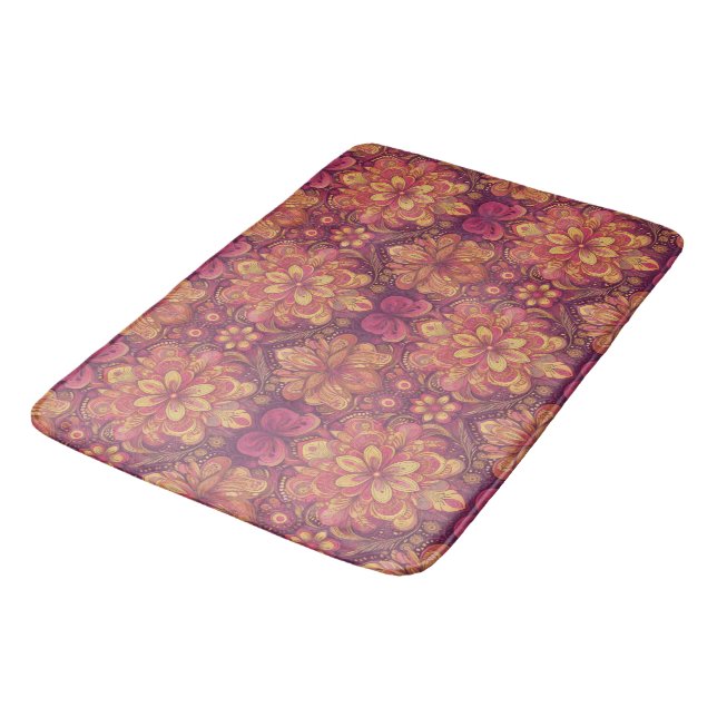 Retro Hippie: Rosa Road Resa Bath Mat Badrumsmatta (Vinklad)