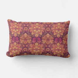 Retro Hippie: Rosa Road Resa Pillow Lumbarkudde