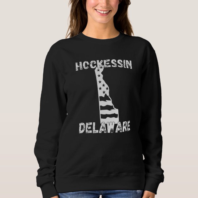 Retro Hockessin Delaware Apparel Premium T Shirt (Framsida)