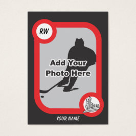 Retro Hockey-kort Visitkort