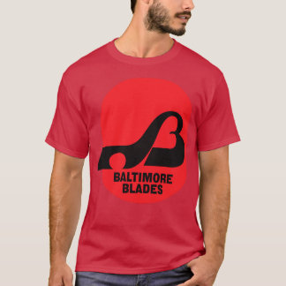 Retro Hockey WHA Baltimore Blades Hockey Team T Shirt