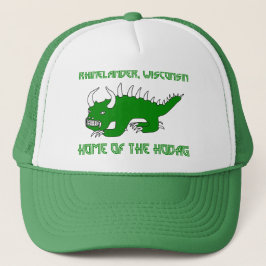 Retro Hodag - Rhinelander Hodag hatt Truckerkeps