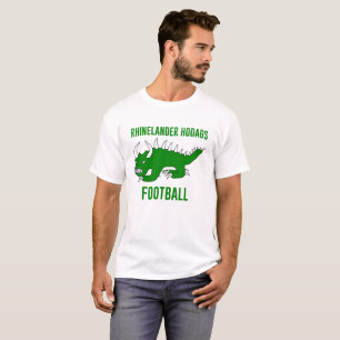 Retro Hodag - Rhinelander Hodags fotboll T-shirt