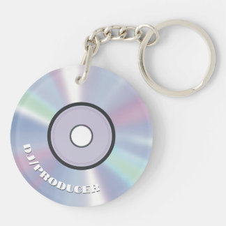 Retro holografisk musikproducent DJ CD