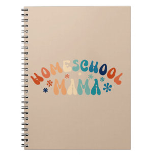 Retro Homeschool Mamma Mamma Anteckningsbok