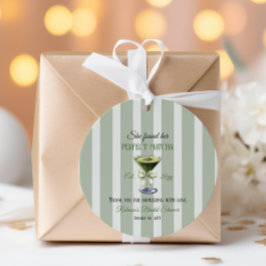 Retro, hon hittade hennes Perfekt Matcha Möhippa Gåvor Etiketter