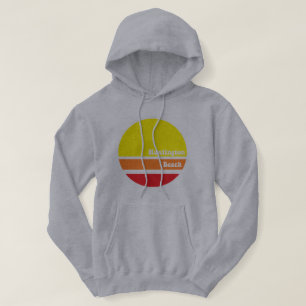 Retro hoodie för Huntington Beach