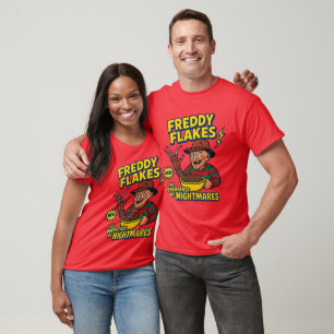 Retro Horror Cereal Parody T Shirt