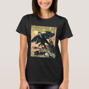 Retro Horror Movie Monster Vampampre Vintage Hallo T Shirt