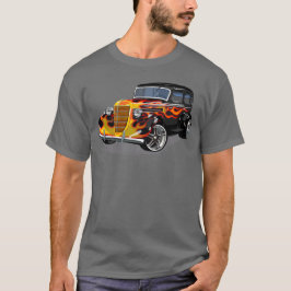 Retro hot rod t shirt