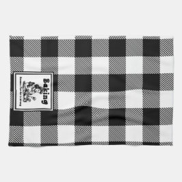 Retro Housefru Baking Humor Kitchen Towel Kökshandduk