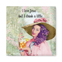 Retro Housefru Sol Hat Cocktail Flowers