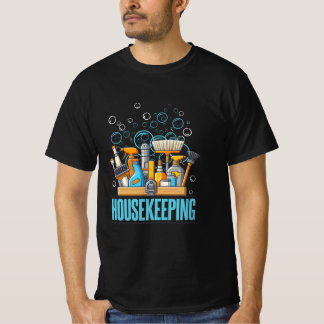 Retro Household Housekeeper Expert T Shirt