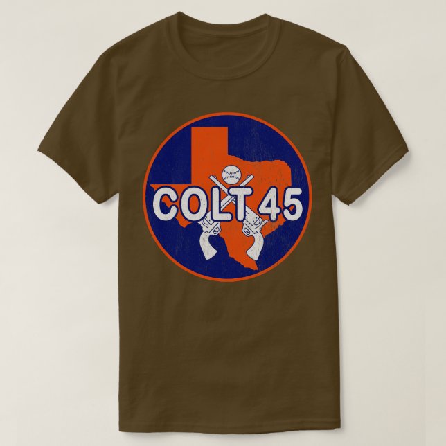 Retro Houston Colt 45s Baseball TShirt T Shirt (Design framsida)