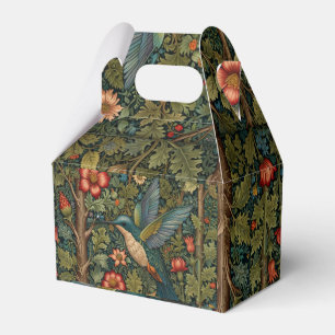 Retro hummingbird art nouveau boho chic presentaskar