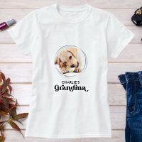 Retro Hund GRANDMA Personlig Puppy Pet Photo