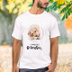Retro Hund GRANDPA Personlig Puppy Pet Photo T Shirt (Skapare uppladdad)