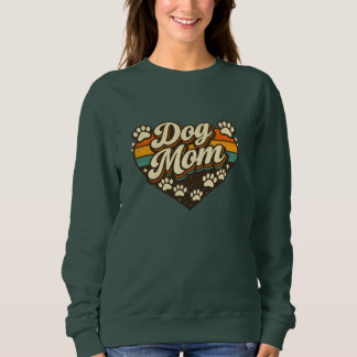 Retro hundmamma t shirt