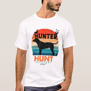 Retro Hunting Hund tröja - Upprepa viloläget i vil