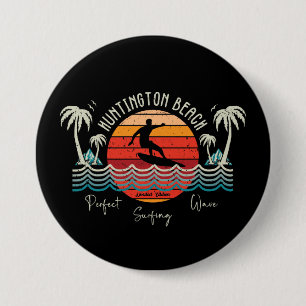 Retro Huntington Beach Surfing Knapp
