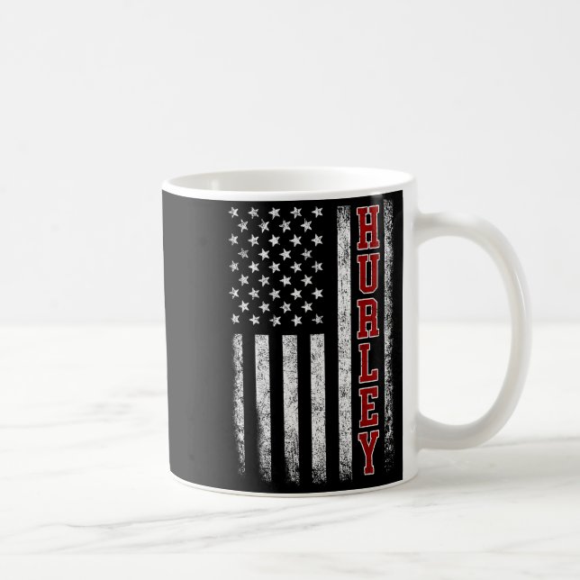 Retro Hurley Home State Cool 70s 80s Style Sunset  Kaffemugg (Höger)