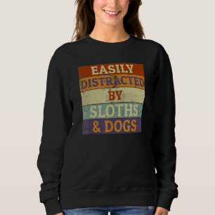 Retro husdjurs hund dovhjort Lätt Distraherad Av D T Shirt