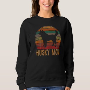 Retro Husky Mamma Hund Mor Pet Siberian husky M T Shirt