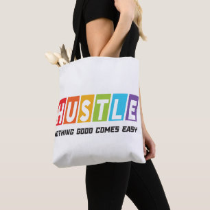 Retro Hustle Inget Bra kommer lätt Tygkasse