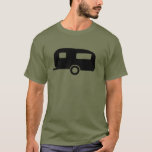 Retro husvagn t shirt<br><div class="desc">Huruvida älskar kan du att campa och caravanning eller precis inte motstå en retro design,  passformar för denna husvagn räkningen!</div>