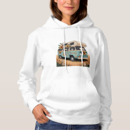 Retro husvagn-tröja – Boho Hippie-äventyr T Shirt
