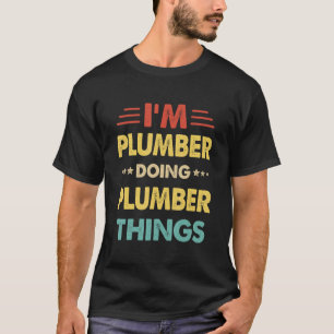 Retro I är rörmokare Sak 2 T Shirt