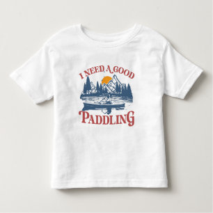 Retro I behöver en Bra Paddling Kayaking Kayaker T Shirt