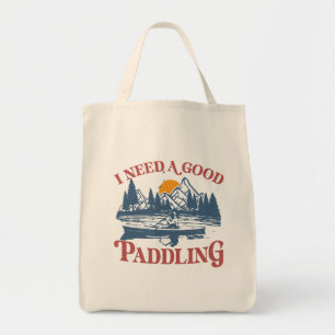 Retro I behöver en Bra Paddling Kayaking Kayaker Tygkasse