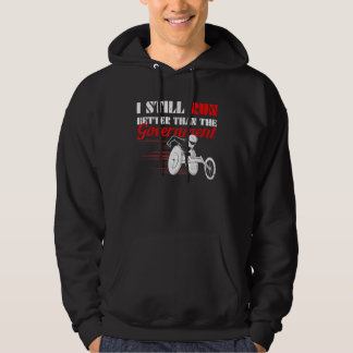 Retro I fortfarande Springa bättre än Government W Hoodie