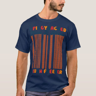 Retro I Giggybackat från en pizza-deg-frys Piz T Shirt