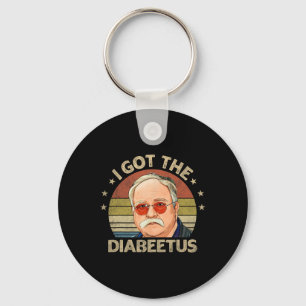 Retro I Har Diabeetus Funny diabetes typ 1 2 Nyckelring