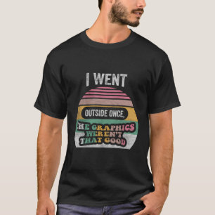 Retro I har inte använt bilder utanför Gången T Shirt