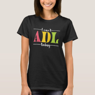 Retro I kan inte ADL idag - arbetsbehandling för M T Shirt