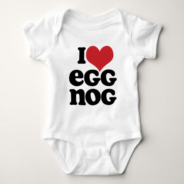 Retro I Kärlek Eggong Baby T-shirt (Framsida)