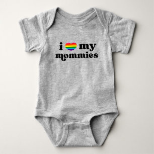 Retro I Kärlek Min matkö Mammor Rainbow T Shirt
