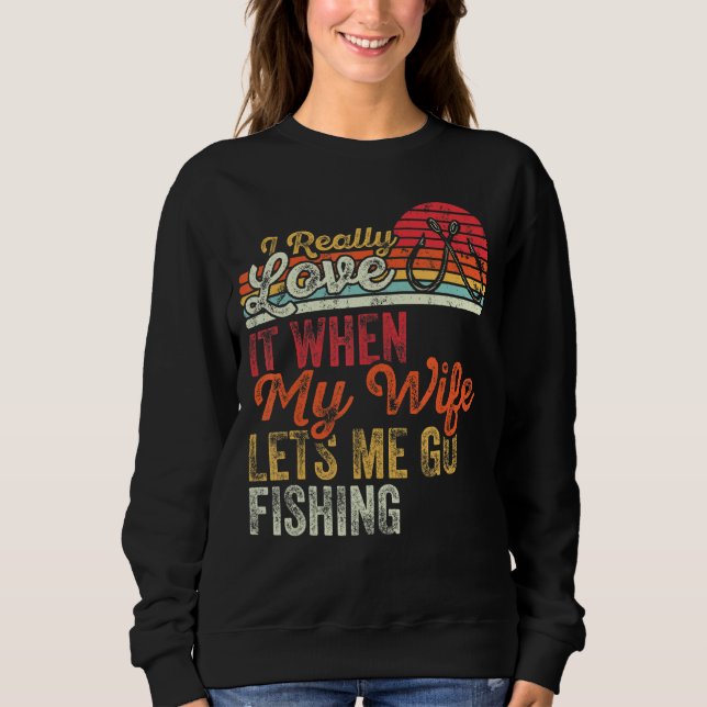 Retro I Kärlek när min fru låter mig åka dit T Shirt (Framsida)
