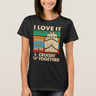 Retro i Kärlek när vi är på marschera tillsammans, T Shirt