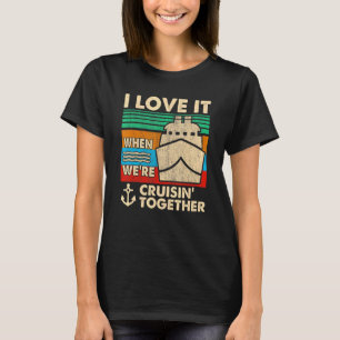Retro i Kärlek när vi är på marschera tillsammans, T Shirt