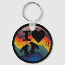 Retro I Kärlek Roller Sating Distress utseende