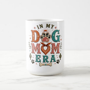 Retro i min hundmamma-era damtröja kaffemugg