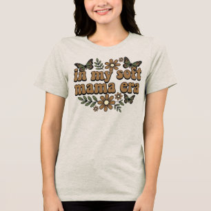 Retro "I Min Mjuka Mamma-era" SVG-design - Boho Gr T Shirt
