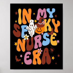 Retro i mitt talesätt Nurse Era nuny-taloky Nurse  Poster