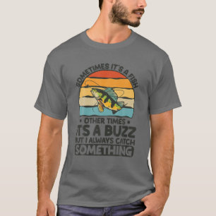 Retro ibland en fisk ibland, ibland en Buzz Fi T Shirt
